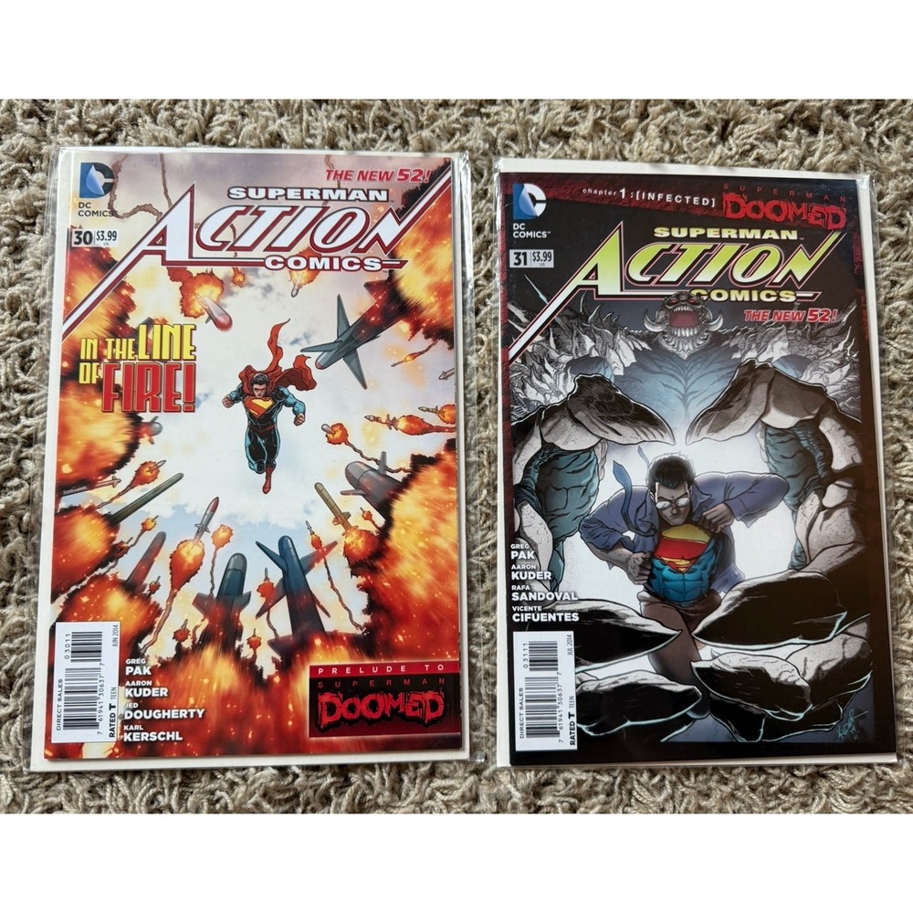 Action Comics #30 #31 (2014) New 52 DC Comics